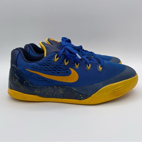 Nike Other - Nike Kobe Bryant 9 IX Gym Blue University Gold Sneakers  -  Size:  5.5Y